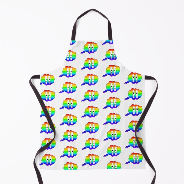 Item preview, Boy couple men white heart transparent rainbow CSD true love designed and sold by Zwuck.
