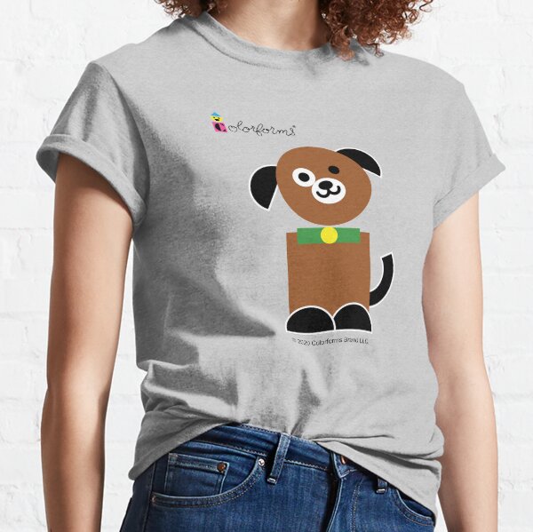 Colorsforms Brown Dog Classic T-Shirt