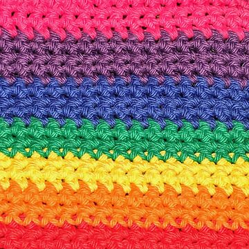 Crochet Rainbow Tote Bag for Sale by cookiemartin