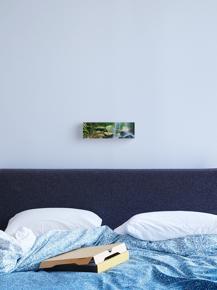 Thumbnail 2 of 3, Canvas Print, Horseshoe Falls, Hazelbrook, New South Wales, Australia designed and sold by Chockstone.