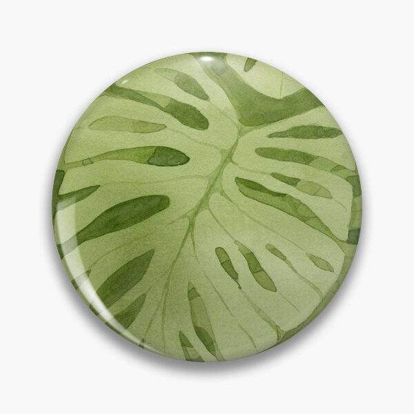 Item preview, Watercolor Monstera Pattern designed and sold by helga-wigandt.
