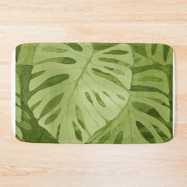 Item preview, Watercolor Monstera Pattern designed and sold by helga-wigandt.