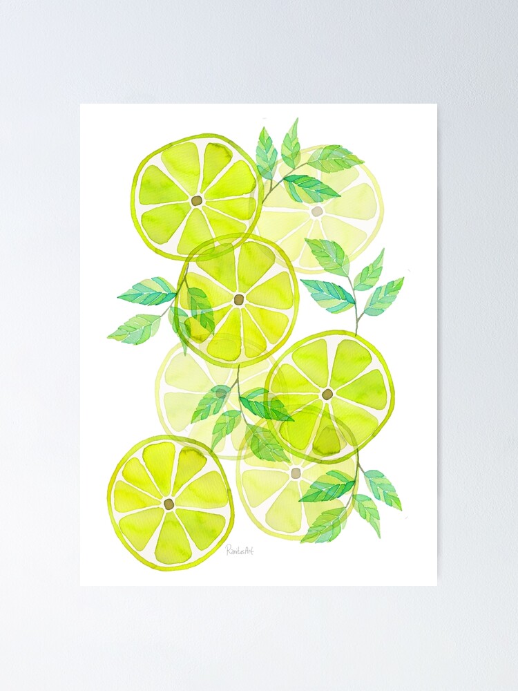 Thumbnail 1 of 3, Poster, lemon designed and sold by RanitasArt.