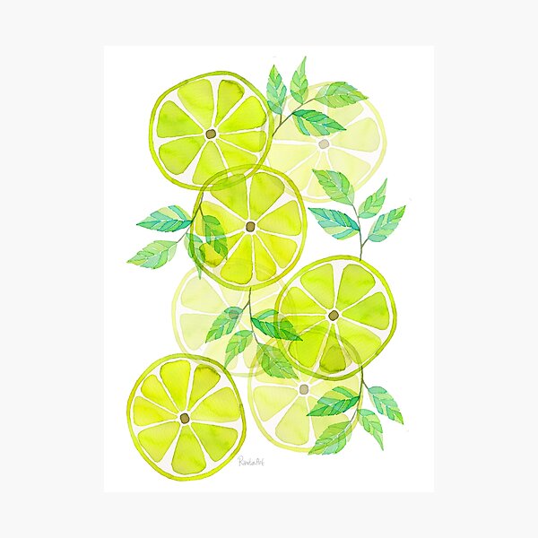 Aperçu de l'œuvre citrons créée et vendue par RanitasArt.