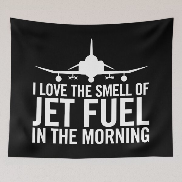 Item preview, I Love the Smell of Jet Fuel in the Morning F-4 Phantom II Military Fighter Jet Aircraft designed and sold by hobrath.