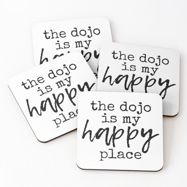 Item preview, Dojo is my Happy Place, Martial Arts, Karate, Judo, JiuJitsu, Aikido, Sempai designed and sold by Polishthestone.