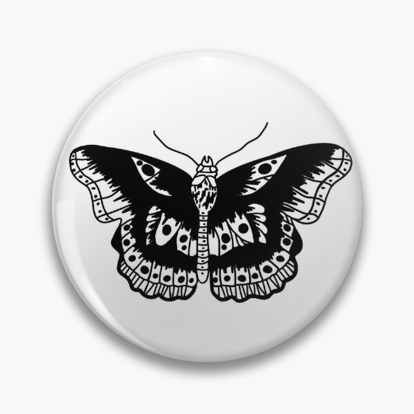 Download Harry Styles Butterfly Tattoo Pins and Buttons | Redbubble