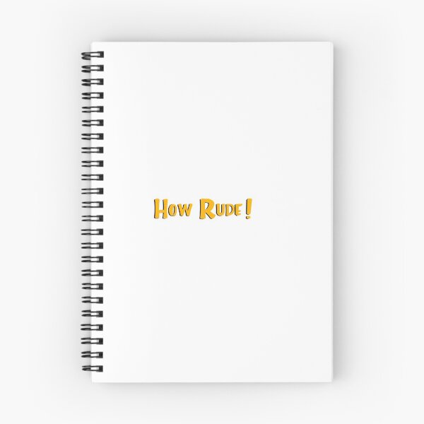 Item preview, How Rude Sticker designed and sold by ashshaiv.