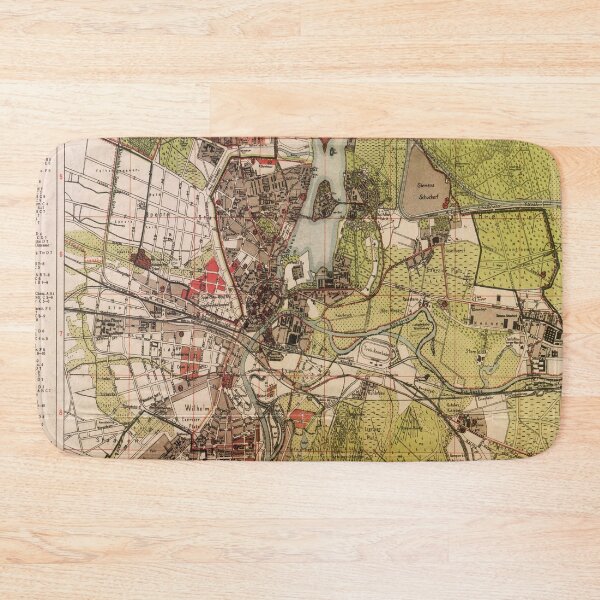 Item preview, Vintage Map of Spandau Germany (1913) designed and sold by BravuraMedia.