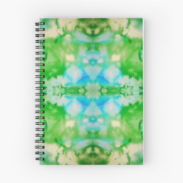 Item preview, Blue Green Batik Tie dye pattern mask, t-shirt V3 designed and sold by blastshmucks.