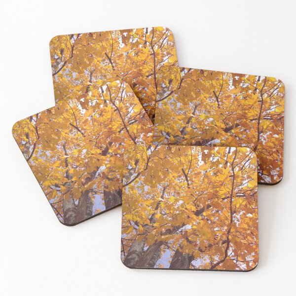 Item preview, Yellow Autumn Leaves designed and sold by Dodie the Llama Designs.