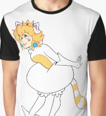 Tanooki Peach Graphic T-Shirt