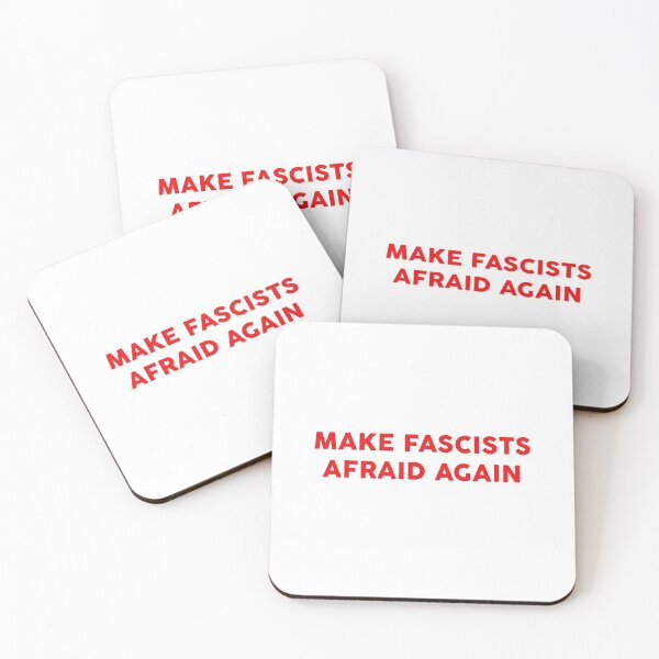 Item preview, Make fascists afraid again designed and sold by srturk.