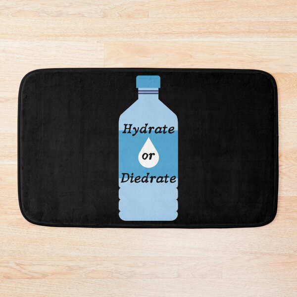 Item preview, Hydrate or Diedrate - Water Bottle designed and sold by mydoodlesateme.