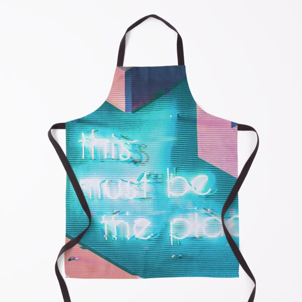 Item preview, "This Must Be The Place" Sign Vaporwave Aesthetic designed and sold by CoitoCG.