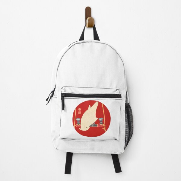 Item preview, Japanese Flag - White Macaw designed and sold by weavernap.