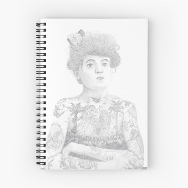Item preview, The Tattooed Lady (Maud Wagner) designed and sold by Kailey Slemp.