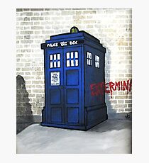 Dalek Gettin' Up Photographic Print