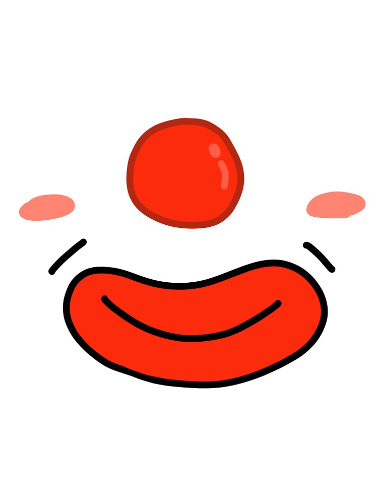 Clowny Baby T Shirts Redbubble - clown nose roblox id