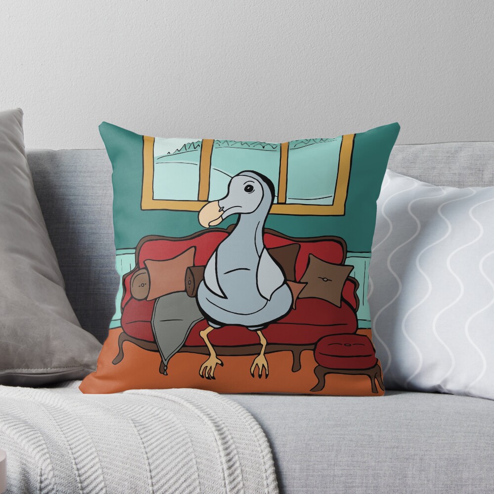 Item preview, Throw Pillow designed and sold by Otter-Grotto.