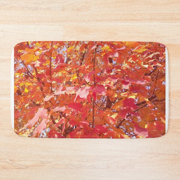 Item preview, Red Autumn Leaves designed and sold by Dodie the Llama Designs.