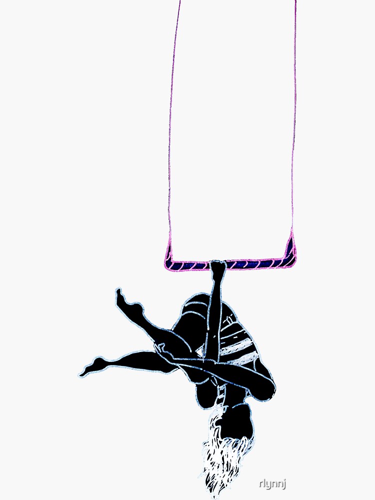 "Meat Hook Trapeze (inverted)" Sticker for Sale by rlynnj Redbubble