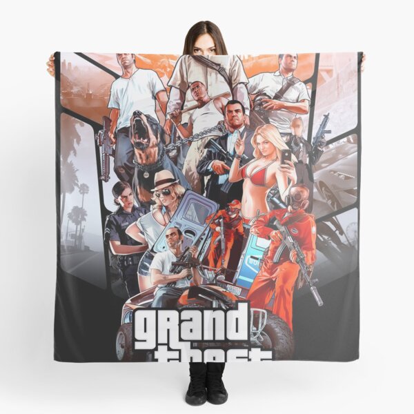 Gta V Scarves Redbubble