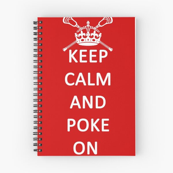 Item preview, Lacrosse Keep Calm and Poke On designed and sold by YouGotThat.