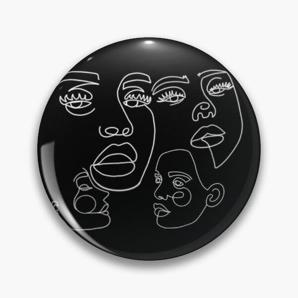 Item preview, Faces Line Art  designed and sold by digitylart.