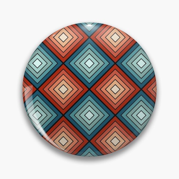 Item preview, Retro style rhombus pattern designed and sold by BattaAnastasia.