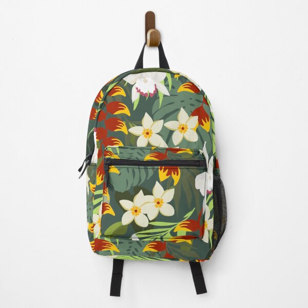 Item preview, Tropical Flowers and leaves designed and sold by Kita Telles.