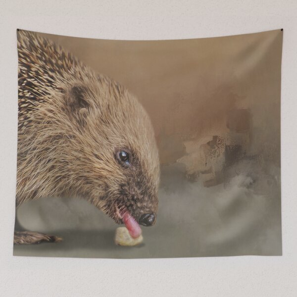 Item preview, Hedgehog Breakfast Two designed and sold by Elisabeth Lucas.