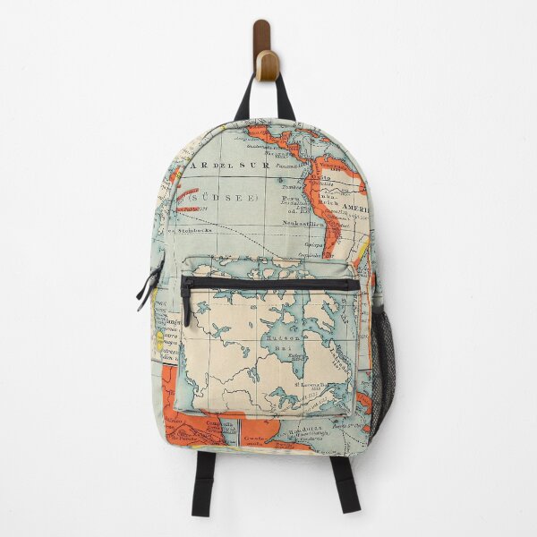 Item preview, Vintage Spain & Portuguese Colonies World Map (1902) designed and sold by BravuraMedia.