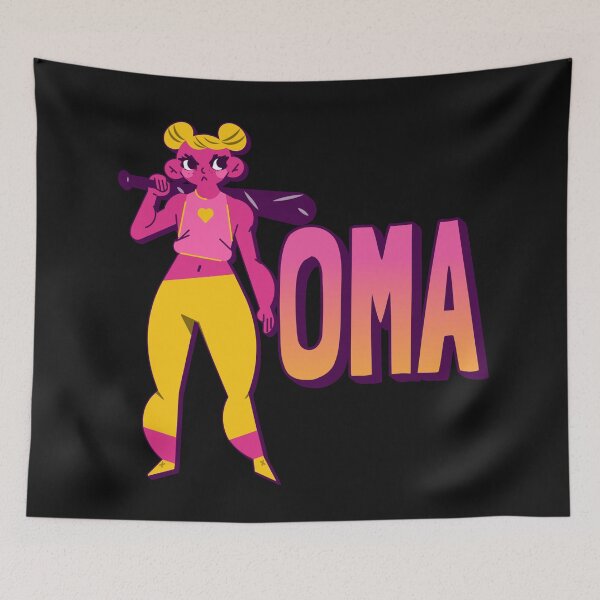 Item preview, Funny Cartoon Cool Oma Großmutter Nan Grandma Nana Grandmother in German   designed and sold by Time4German.
