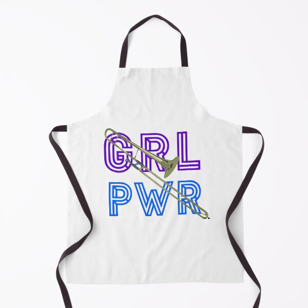 Item preview, (Girl Power) GRL PWR - Trombone designed and sold by BandMomDesigns.