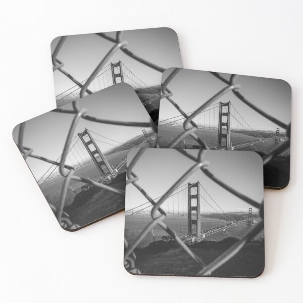 Item preview, Golden Gate Bridge (B&W) designed and sold by ToniJung.