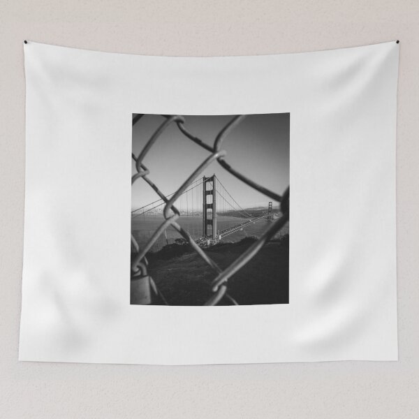 Item preview, Golden Gate Bridge (B&W) designed and sold by ToniJung.