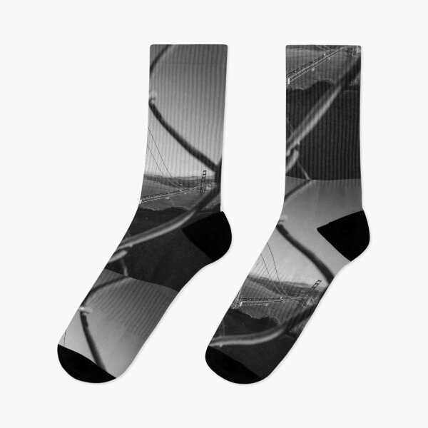 Item preview, Golden Gate Bridge (B&W) designed and sold by ToniJung.