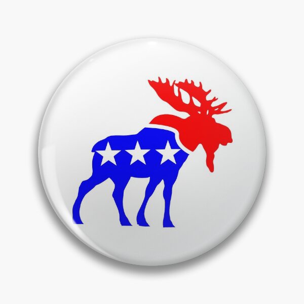 Item preview, Bring Back the Bull Moose Party designed and sold by ScapegoatPrints.