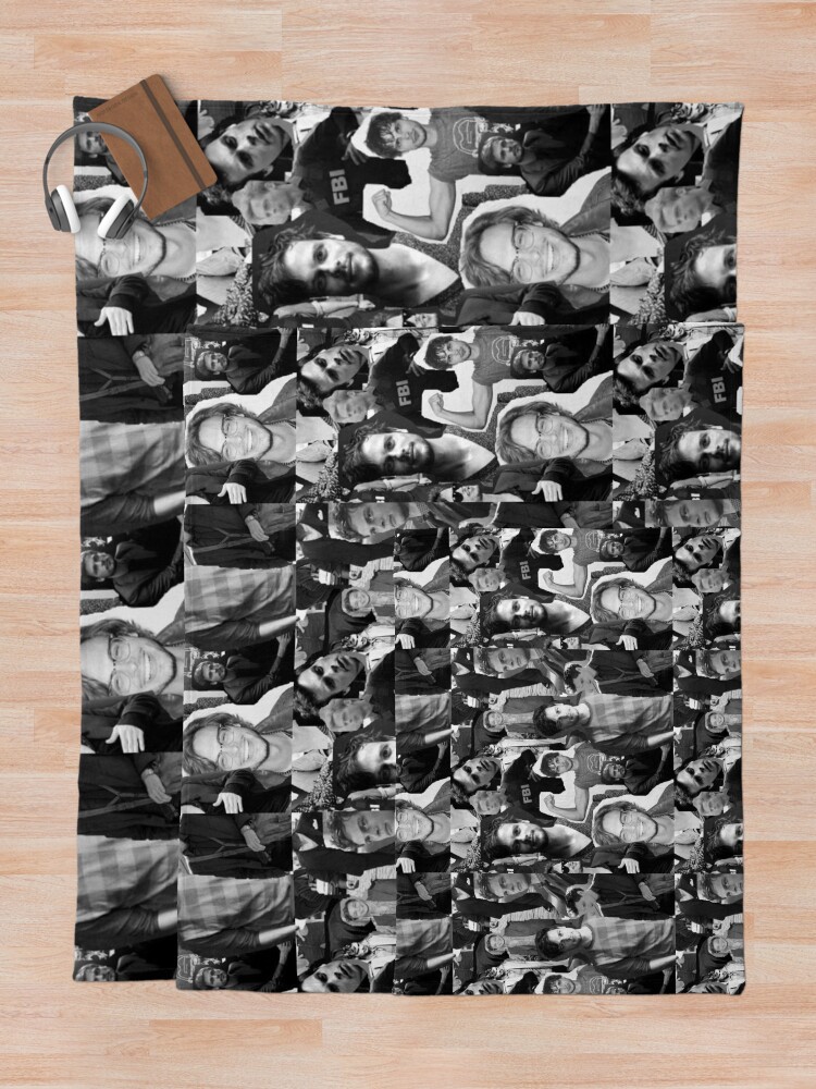 "Matthew Gray Gubler Collage" Throw Blanket for Sale by drovenove