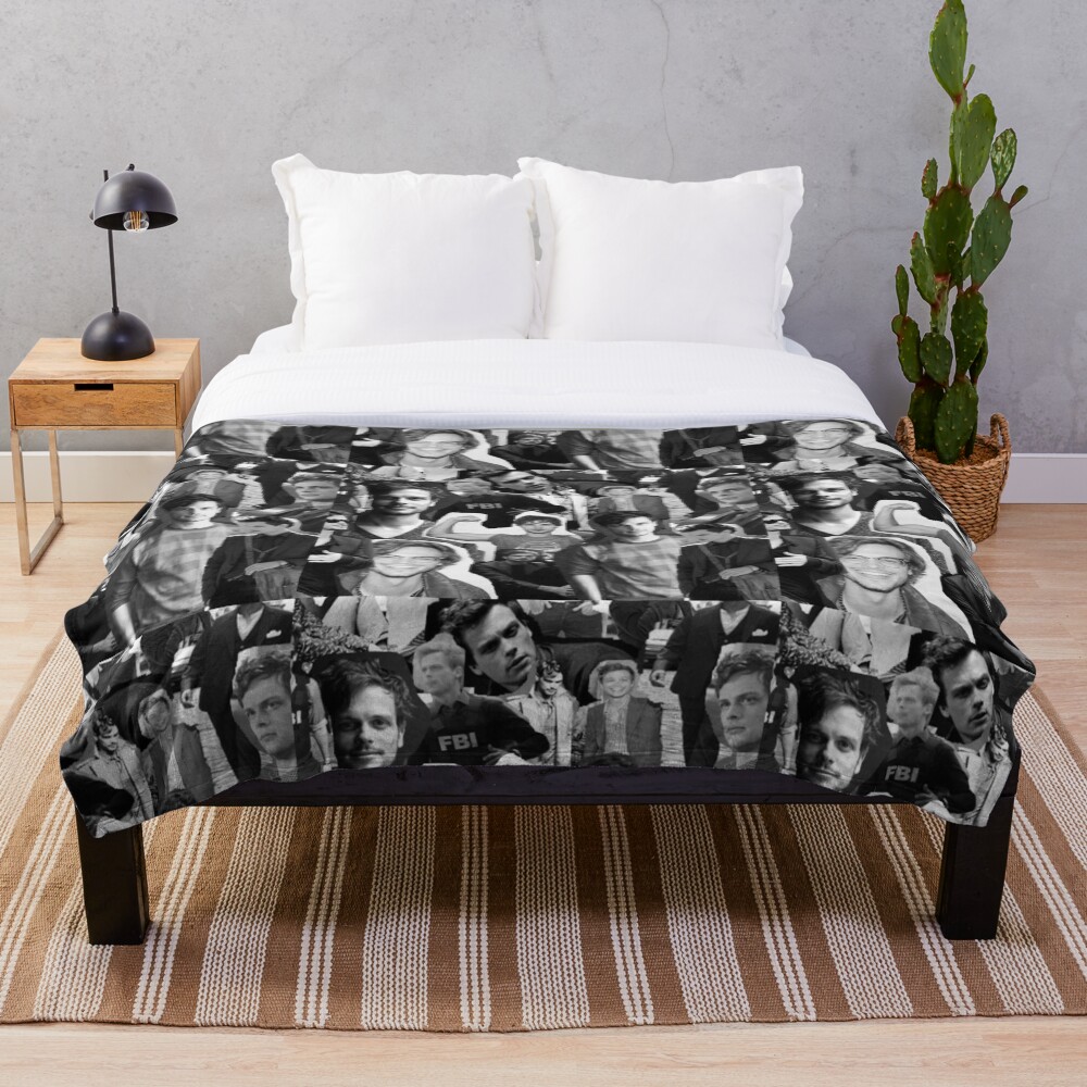 "Matthew Gray Gubler Collage" Throw Blanket for Sale by drovenove