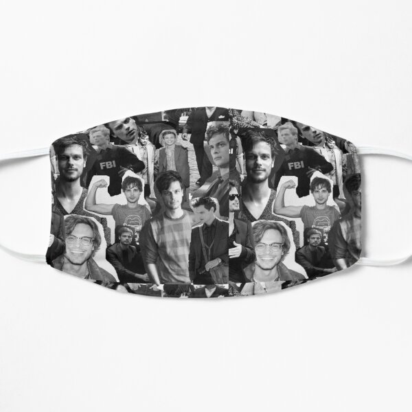 Matthew Gray Gubler Collage Flat Mask