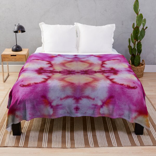 Item preview, Pink Batik Fractal Mandala Tie dye pattern V1 designed and sold by blastshmucks.