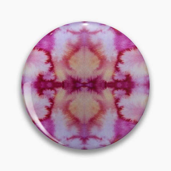 Item preview, Pink Batik Fractal Mandala Tie dye pattern V1 designed and sold by blastshmucks.