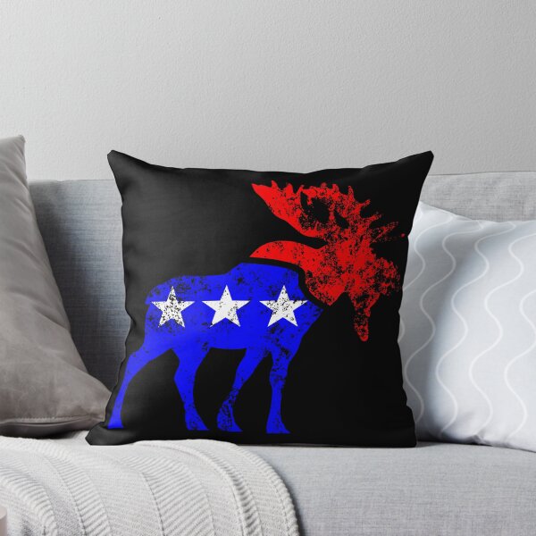 Item preview, Bring Back the Bull Moose Party Grunge designed and sold by ScapegoatPrints.