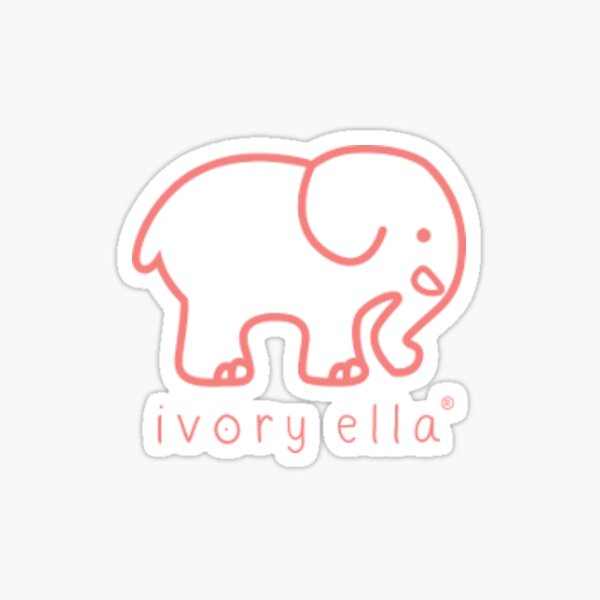 Elephant sticker  Sticker