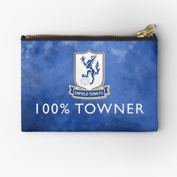 100% Towner - Enfield Town Football Club Zipper Pouch