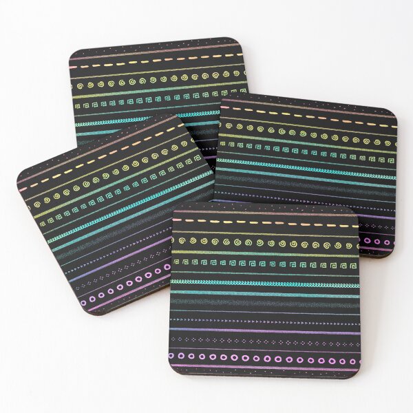 Item preview, Rainbow Lines Pattern designed and sold by theBlueKazoo.