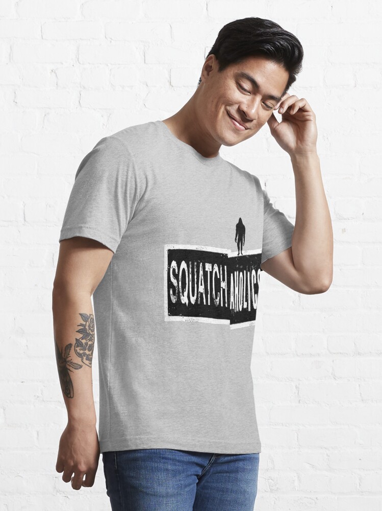 Thumbnail 3 of 7, Essential T-Shirt, Squatchaholics designed and sold by Sybilla Irwin.