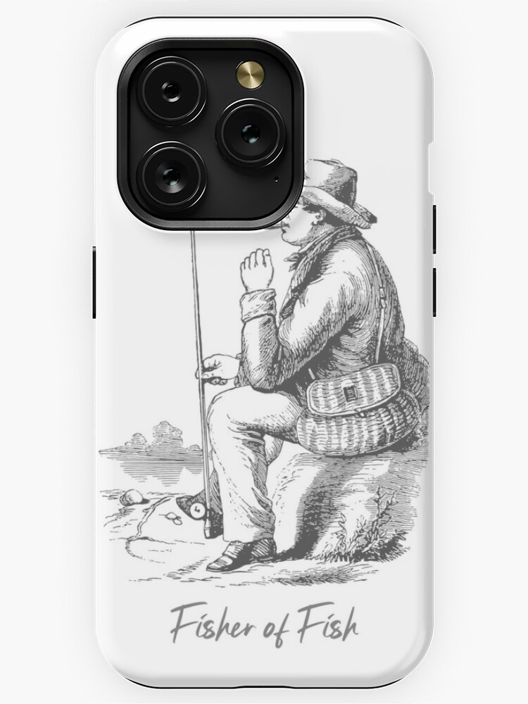 A Fisher Of Fish (inspired by RDR2) iPhone Case for Sale by